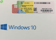 Genuine Windows 10 Key Code COA Sticker Win 10 Pro Pack 32 Bit / 64 Bit OEM