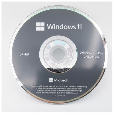 Microsoft Windows 11 Pro 64-Bit-Deutsche DVD OEM System Builder Pack für den neuen PC