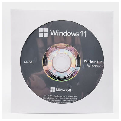 Microsoft Windows 11 Pro OEM DVD Englisch Legitime System Builder Lizenz für einen PC