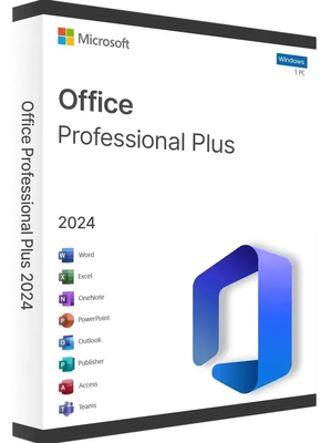 Offizieller Microsoft Office 2024 Key, Original & Konto verknüpft