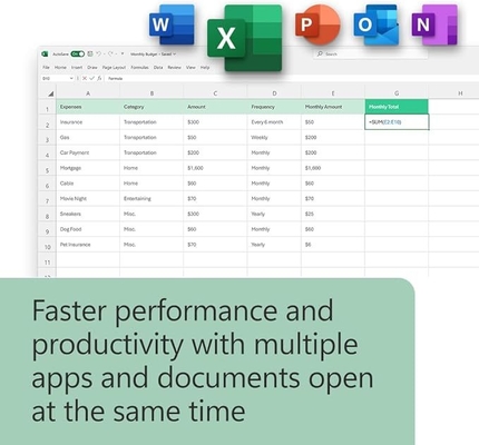 Microsoft Office 2024 Retail Box Schlüssel Perpetual Lizenz für Windows/Mac