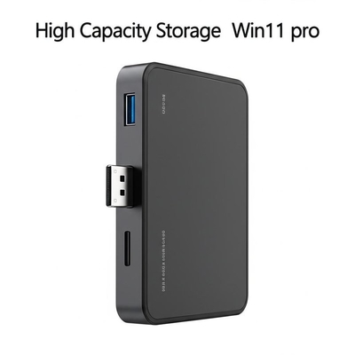 Hochkapazitätsspeicher Win11 pro USB-Box mit 16 GB Festplattenplatz und 64 GB oder größeren Speichergeräten
