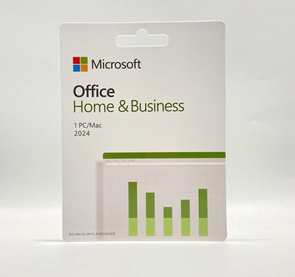 Dauerhafte Microsoft Office 2024 Home & Business Lizenz für kommerzielle Nutzung BIND Key