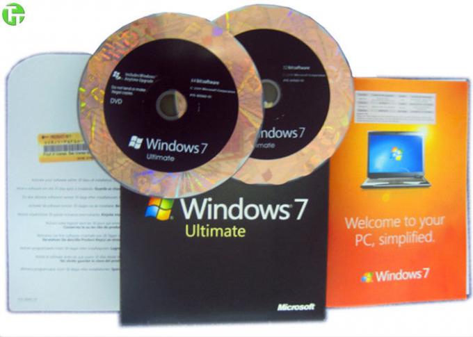 Volle Version Software Microsoft Windowss 7 mit Aktivierungsschlüssel, gewinnen entscheidenden Kleinkasten 7