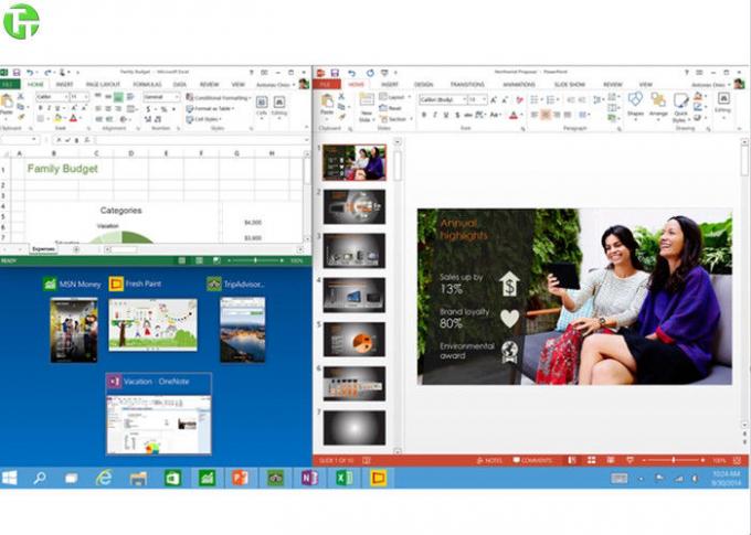 Schlüsselcode Microsoft Offices Windows 10, Fachmann Windows 10 Soem-Einzelhandels-Kasten