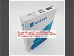 Original Windows 11 Home USB Retail Box (Englisch)  64-Bit, voraktiviert, Plug-and-Play-Betriebssystem für PCs/Laptops