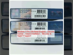 Windows 11 Pro USB Retail (Englisch) - Originallizenz, sofortige Installation, BitLocker und Unterstützung für Hyper-V