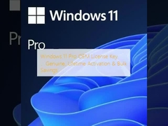Windows 11 Pro OEM Lizenzschlüssel,Echtes, lebenslange Aktivierung & Massenersparnis