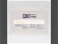Original Windows 11 Pro OEM Microsoft Key Unterstützung der spanischen Sprache