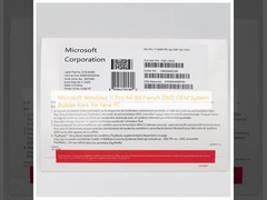 Microsoft Windows 11 Pro 64-Bit Französisch DVD OEM System Builder Pack für den neuen PC