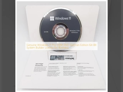 Echte Windows 11 Pro OEM DVD Deutsche Edition 64-Bit System Builder Lizenz für Unternehmen