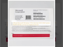 Offizielle Microsoft Windows 11 Pro Deutsch DVD OEM System Builder 64-Bit Lizenz für professionelle Nutzung